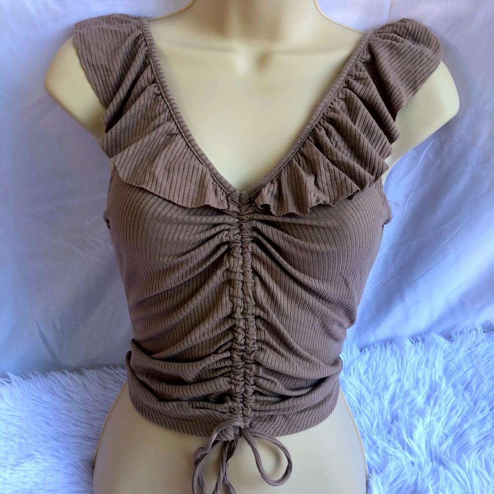 Brown shirt